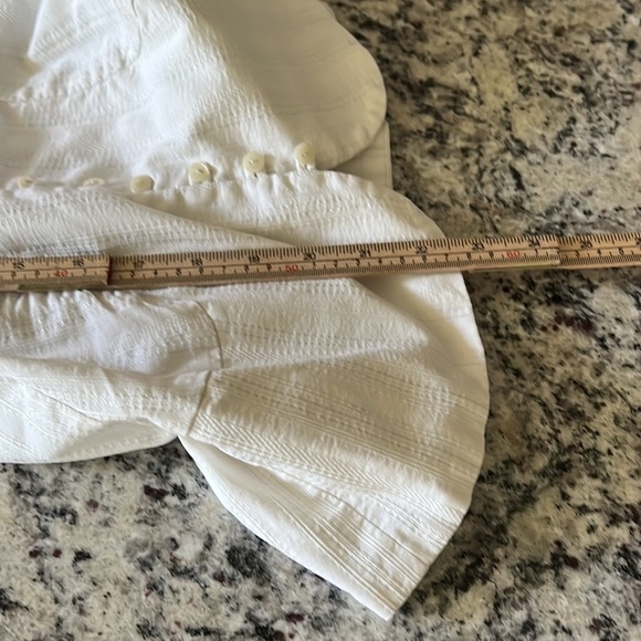 Zara Basic Fitted Bodice Bouse Size M - Picture 9 of 9